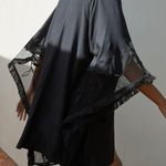 Anthropologie Embroidered Kimono Style Dress/ Cover-Up, Size XS/S Photo 3