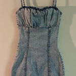 H&M Divided by  Denim Bodycon Mini Dress | Size XXS Photo 0