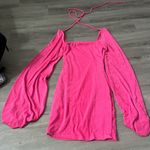 Lucy in the Sky  Hot Pink Mini Bodycon Dress homecoming Photo 3