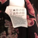 Lucky Brand Floral Mockneck Blouse Long Sleeves XS Photo 6