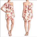 Haute Hippie One Shoulder Tie Dye Flower Dress NWT Photo 2