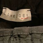 Lovepoem By Block Women’s Cargo Jogger Pants Size Medium Pockets Y2K Fashion Black Photo 4