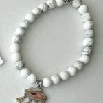 Jackie Blue Handmade Behind Every Cloud 2024 Infertility Awareness Bracelet White Photo 0