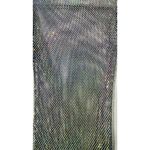 Free People NEW  Women's Navy Filter Finish Long Sleeve Metallic Mesh Small Punk Photo 12