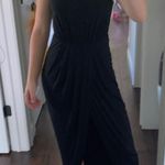 Venus Black Halter Top Formal Maxi Dress Photo 0