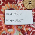 Coldwater Creek Colorful Paisley Print Cotton Jacket Size 14 Colorful Jacket Photo 8