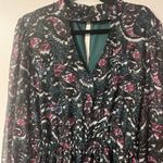 Lane Bryant Cutout Mock-Neck Fit & Flare Dress Size 18 Photo 4