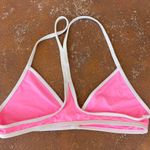 Hot pink bikini top sz s Photo 1