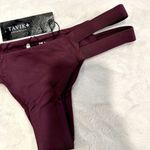 NWT Tavik Chloe Mini Cutout Swim Bottom in Merlot Photo 4