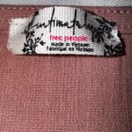 Free People  Rose Mauve Corset Cropped Cami Tank Top‎ Women's Size L Photo 3