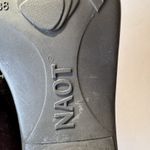 Naot 'Trendy' Mary Jane Heels Women's Size 38 US 7 Plum Burgundy Leather Patent Purple Photo 10