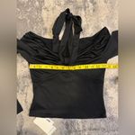 Women’s Black NWT Cummense Blouse Size M Photo 4