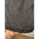 Black Lace tank top sleeveless top LA Express size Large Y2k Photo 3