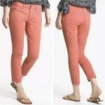 Tory Burch Alexa Cropped Skinny Coral Jeans Size 29 Preppy Coastal Resort. Photo 9
