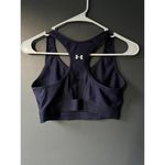Under Armour  Women's Navy Sports Bra - Comfortable & Supportive Photo 2