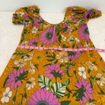 Farm Rio Vintage  Floral Mini Dress- size Medium Photo 7