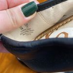 Sam Edelman  Fritz Black Leather Ballet Flats Photo 5