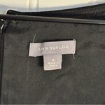 Ann Taylor  Little Black Midi A-Line Dress Women’s Size 6 Photo 9