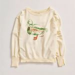 Free People We the Free Graphic Camden Pullover in Mallard Combo. Size S. NEW WITH TAG Photo 3