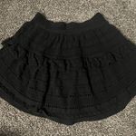 Aerie Black Ruffled Skirt Photo 2