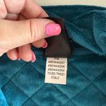 The North Face  Caroluna Quilted Fleece Lined Jacket‎ Full Zip Long Length Teal S Photo 4