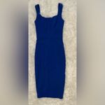 Dress the Population NWOT  Sloane Sheath Sleeveless electric blue dress sz S Photo 3