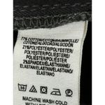 Free People We The Free Boyfriend Overalls Distressed Black Denim Women Size 27 Photo 4