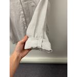 Sigrid Olsen  Linen Button Down Shirt Grey Size XL Photo 2