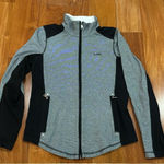 Ralph Lauren LRL  Active Women’s Black White Stripe Long Sleeves Jacket size M Photo 0