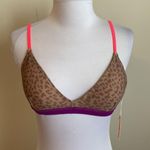 Sundry  Leopard Bikini Top Photo 0