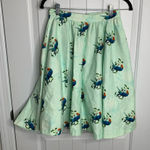 Alice + Olivia  Earla parrots bird A line skirt‎ size 0 Photo 0
