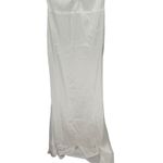 Lulus Eternity Together White Satin Halter Mermaid Maxi Dress Size L Size L Photo 6