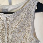 A New Day  NWT Women's Crochet Tank Top Tan Size S Photo 3