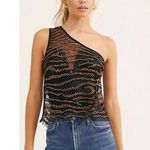 Free People NWT Head Turner One Shoulder Top XS Photo 0
