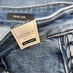 Judy Blue  wide leg high waist crop jeans braid detail size 7/28 NWT Photo 5