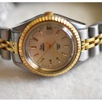 Timex Vintage  Indiglo Two Tone Casual Classic Expandable Band New Battery Watch Photo 1