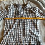 J.Crew Women's Cotton Gingham Sundrine Flannel Shirtdress Long Sleeve Size 2 Photo 9