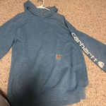 Carhartt  Hoodie Blue Photo 0