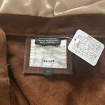 Free People  Brown Suede A-Line Skirt Photo 1