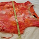 Covington  Spring Orange and Pink Floral  Dress  Sleeveless Size:6 Photo 5