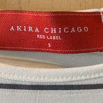 Akira NWT  White Sheer Dress Photo 3