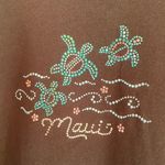 Anvil  "Maui" Cotton T-Shirt Black‎ XL Photo 2