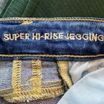 American Eagle Size 00 Teen Girl Ripped Super Stretch Super Hi-Rise Jegging Jean Photo 5