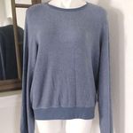 Wildfox Sweatshirt Baggy Beach Jumper Blue Size XL New w/Tag Photo 0