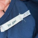 Mi Ami 100% Rayon Navy Blue Romper Size M Photo 2