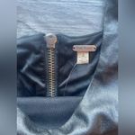 Free People  Black Faux Leather Mini Dress Photo 6