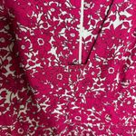 J.Crew Collection puff-sleeve pink floral plunging V-neck maxi dress size 8 Photo 6