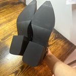 Wild Fable  Black Pointed Toe Buckle Ankle Boots Size 7 Photo 7