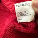 Akris Punto  skirt size 4 red fitted bodycon mini pleated hem office Photo 2