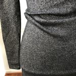 Vince Camuto NWT  Black Gold Sparkle Metallic Dress XS Photo 5